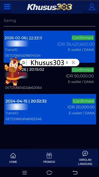 KHUSUS303 Game Online Resmi 2026